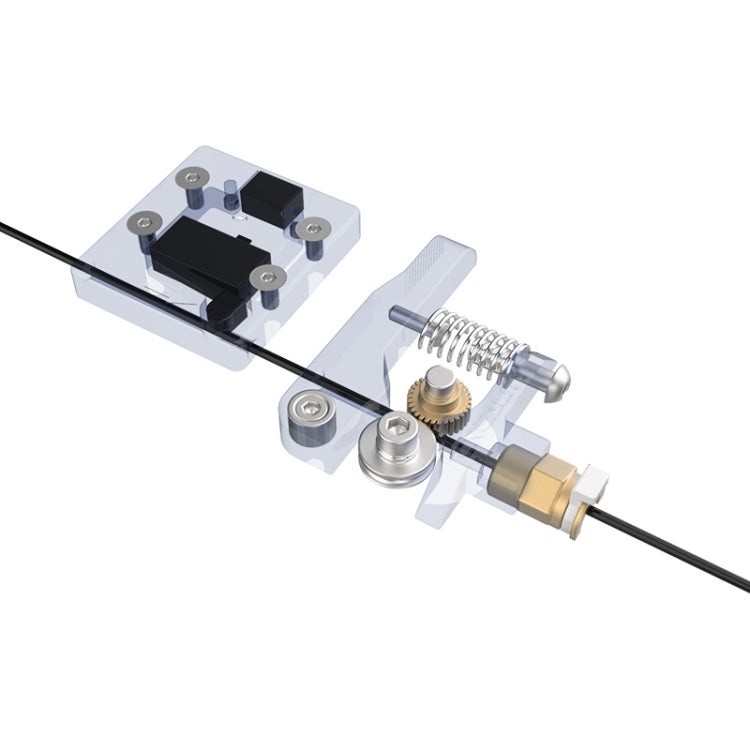 Kit Extrusora Bowden de Bloco Metálico Prateado Creality para Impressora 3D Ender-3 / Ender-3 Pro / Ender-3 V2 / CR-10 Pro V2