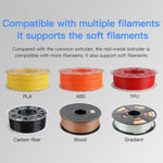 Kit Extrusora Bowden de Bloco Metálico Prateado Creality para Impressora 3D Ender-3 / Ender-3 Pro / Ender-3 V2 / CR-10 Pro V2
