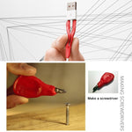 Consumíveis para Caneta de Impressão 3D Cabo PCL de Baixa Temperatura 1,75mm 5m, 5m PCL
