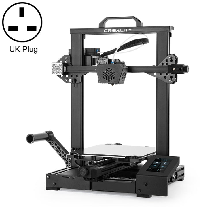 Impressora 3D DIY Inteligente CR-6 SE CREALITY 350W sem Nivelamento, Tamanho de Impressão: 23,5 x 23,5 x 25cm, Ficha EU, CR-6 SE