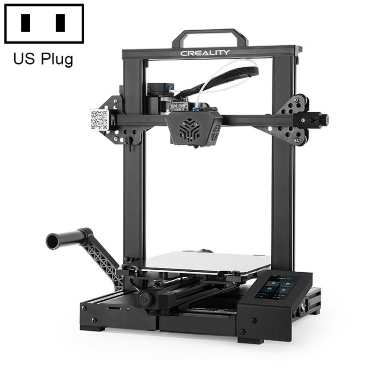 Impressora 3D DIY Inteligente CR-6 SE CREALITY 350W sem Nivelamento, Tamanho de Impressão: 23,5 x 23,5 x 25cm, Ficha EU, CR-6 SE