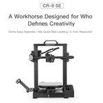 Impressora 3D DIY Inteligente CR-6 SE CREALITY 350W sem Nivelamento, Tamanho de Impressão: 23,5 x 23,5 x 25cm, Ficha EU, CR-6 SE