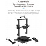 Impressora 3D DIY Inteligente CR-6 SE CREALITY 350W sem Nivelamento, Tamanho de Impressão: 23,5 x 23,5 x 25cm, Ficha EU, CR-6 SE