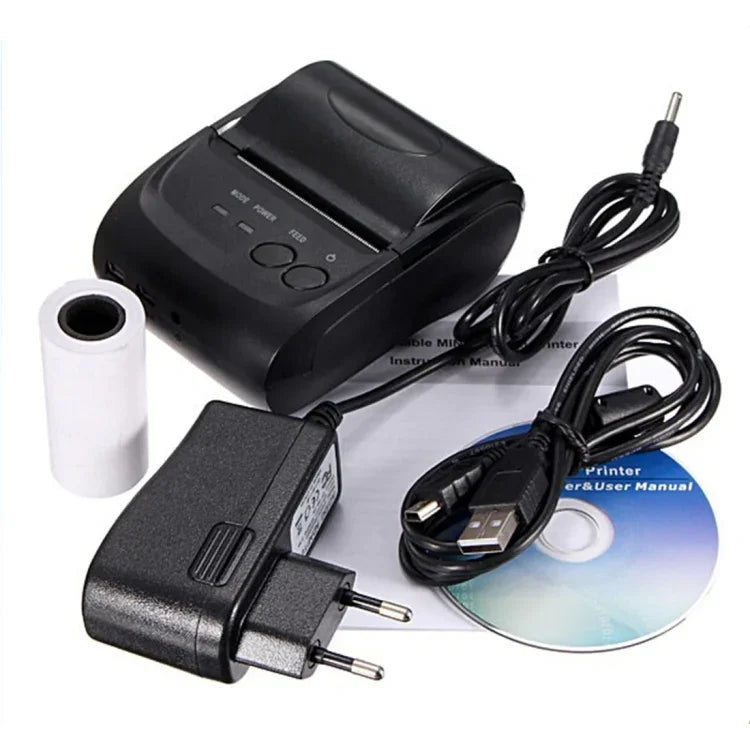 Impressora de Recibos Térmica Bluetooth POS-5802 (Preto), POS-5802