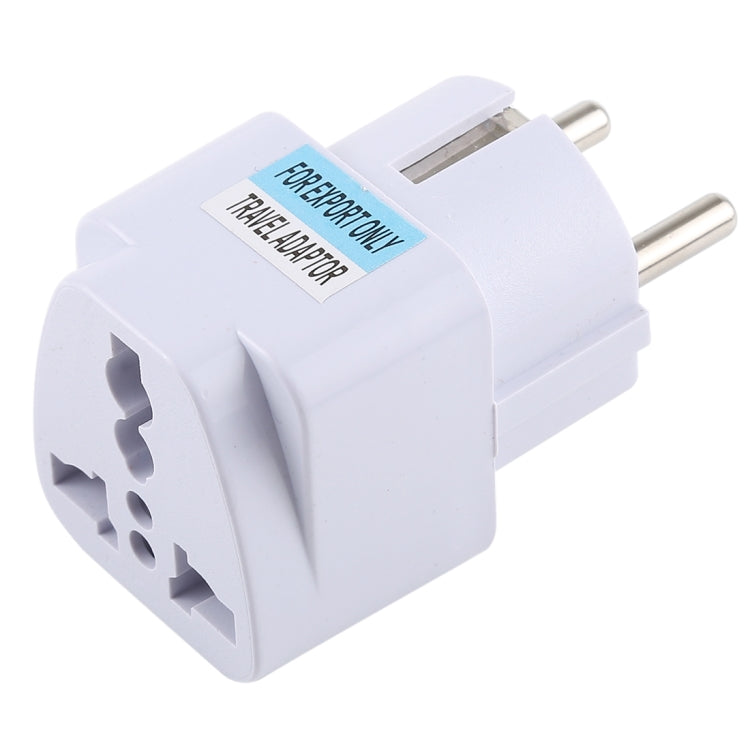 Carregador Adaptador de Tomada Portátil Universal de Ficha UK para Ficha EU com Fusível