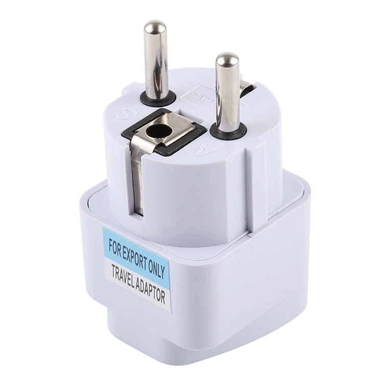 Carregador Adaptador de Tomada Portátil Universal de Ficha UK para Ficha EU com Fusível