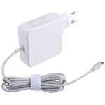 Adaptador de Energia USB-C / Type-C 87W Carregador Portátil com Cabo de Carregamento de 1,8m, Plugue EU