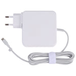 Adaptador de Energia USB-C / Type-C 87W Carregador Portátil com Cabo de Carregamento de 1,8m, Plugue EU