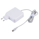 Adaptador de Energia USB-C / Type-C 87W Carregador Portátil com Cabo de Carregamento de 1,8m, Plugue EU