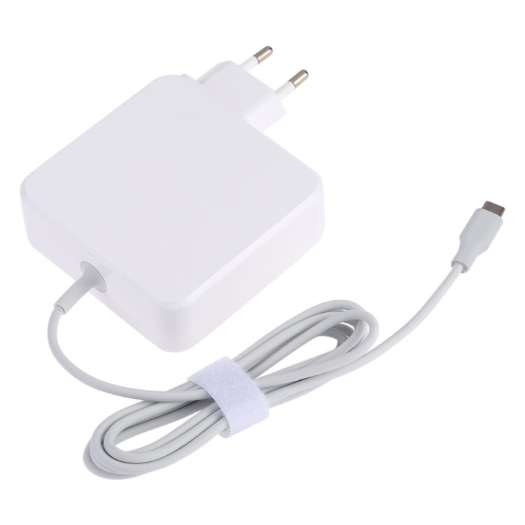 Adaptador de Energia USB-C / Type-C 87W Carregador Portátil com Cabo de Carregamento de 1,8m, Plugue EU