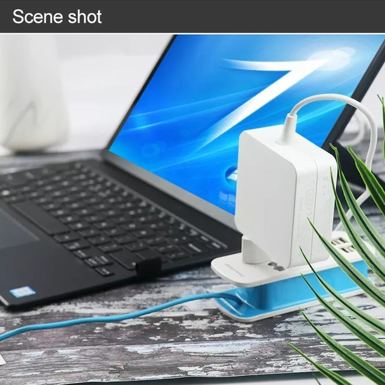 Adaptador de Energia USB-C / Type-C 87W Carregador Portátil com Cabo de Carregamento de 1,8m, Plugue EU