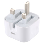 Carregador de Viagem PD de Carregamento Rápido, Adaptador Quick Charge, Ficha UK