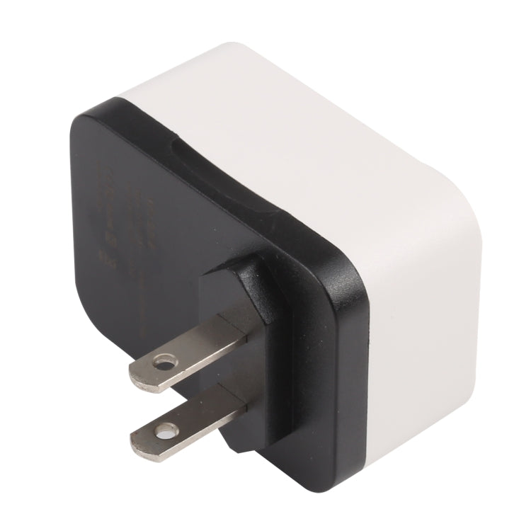 WN-2018 Adaptador de Energia para Carregador de Viagem com Dupla USB, Ficha US, Ficha US