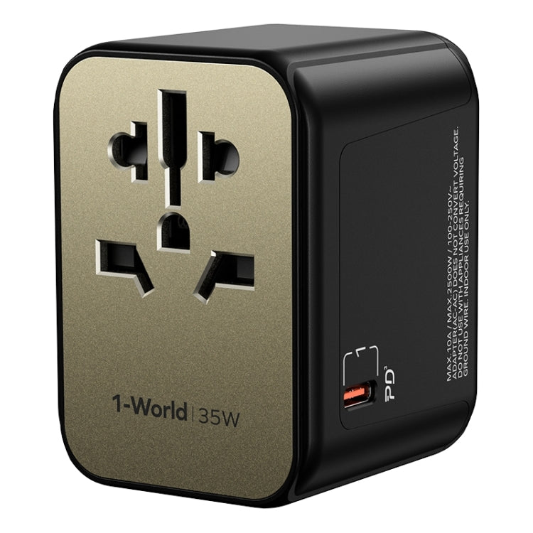Adaptador de Energia de Carregamento Rápido MOMAX 1-World UA9 PD 35W, UA9