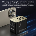 Adaptador de Energia de Carregamento Rápido MOMAX 1-World UA9 PD 35W, UA9