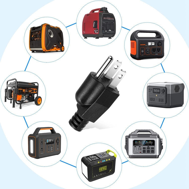 Adaptador de Tomada de Parede Universal para Viagem com Plugue Macho US