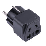 Adaptador de energia portátil universal de cinco furos WK para ficha EU, WK para EU, WK para UK