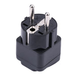 Adaptador de energia portátil universal de cinco furos WK para ficha EU, WK para EU, WK para UK