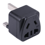 Adaptador de energia portátil universal de cinco furos WK para ficha EU, WK para EU, WK para UK