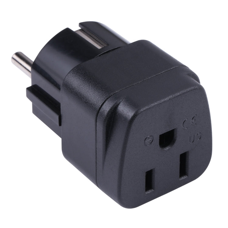 Adaptador de energia portátil com ficha de três pinos US para UK, US para EU, US para UK