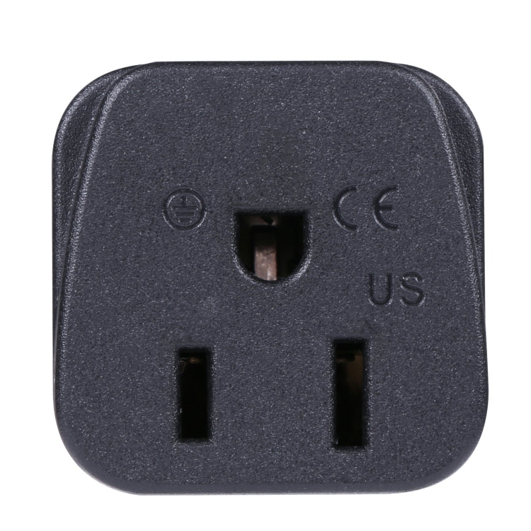 Adaptador de energia portátil com ficha de três pinos US para UK, US para EU, US para UK