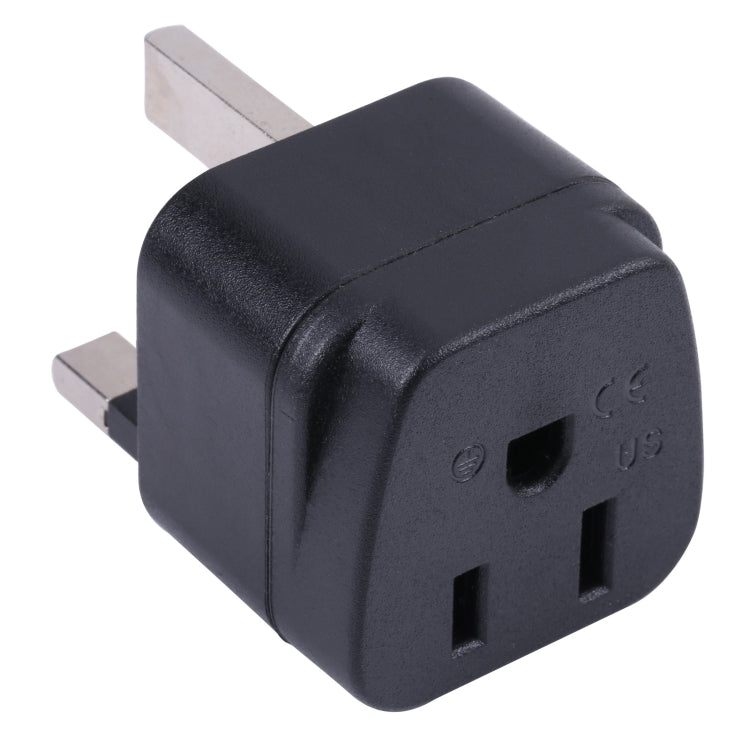 Adaptador de energia portátil com ficha de três pinos US para UK, US para EU, US para UK