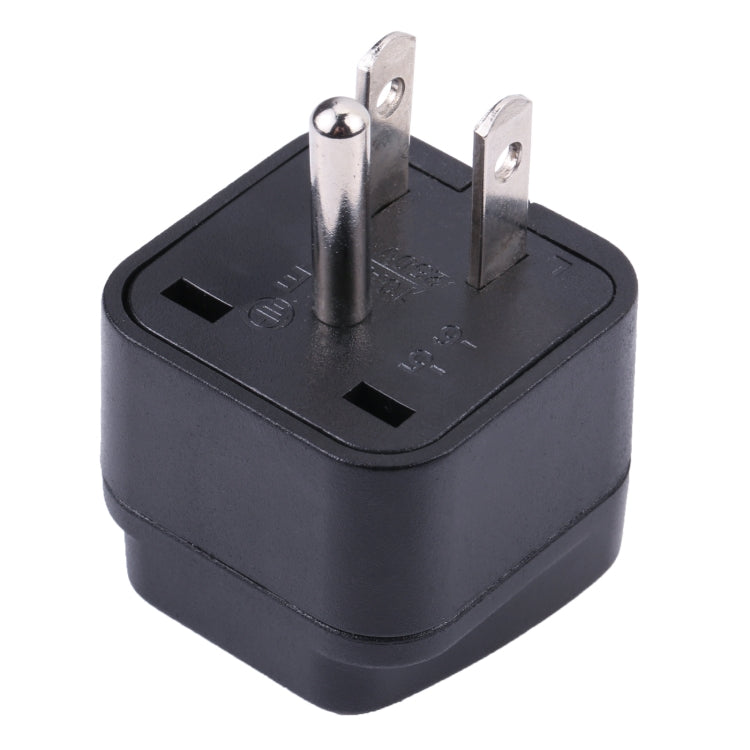 Adaptador de energia portátil com ficha de três pinos UK para US e México, UK para US