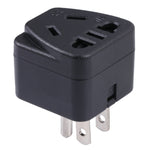Adaptador de Energia Portátil Universal de Tomada WK de Cinco Furos para Plugue de Três Pinos AU, WK para US, WK para AU