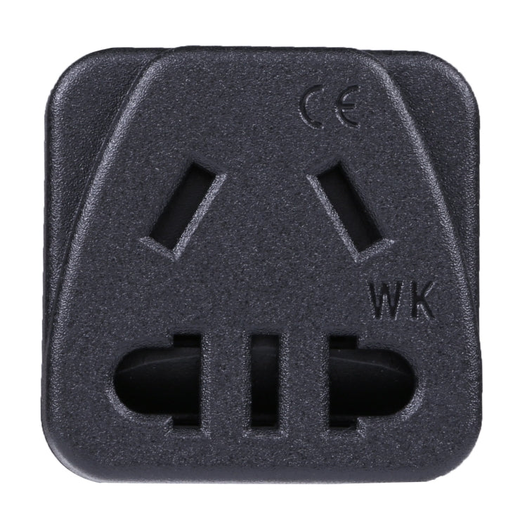 Adaptador de Energia Portátil Universal de Tomada WK de Cinco Furos para Plugue de Três Pinos AU, WK para US, WK para AU