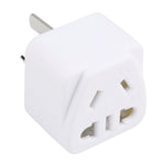 Adaptador de Energia Portátil Universal de Tomada WK de Cinco Furos para Plugue de Três Pinos AU, WK para US, WK para AU