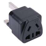 Adaptador de Energia Portátil Universal com Tomada de Cinco Furos WK para UK com Fusível, WK para UK com Fusível