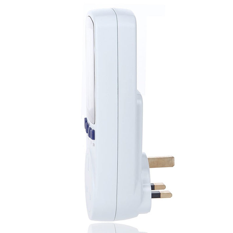 Medidor de Energia LCD AC 230-250V 50Hz Máx 13A Watt Volt Analisador de Potência Tensão Monitor Automático de Eletricidade, Plugue UK, AC 230-250V Plugue UK