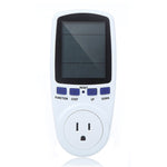 Medidor de Energia LCD AC 120V 60Hz Máx 15A Watt Amps Volt Monitor de Uso de Eletricidade, Plugue US, AC 120V Plugue US