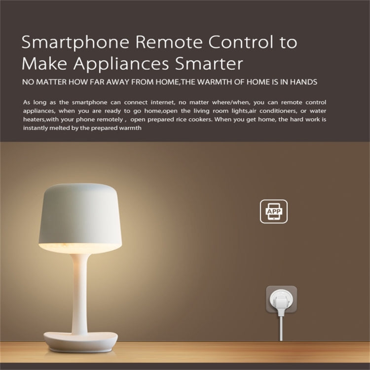 Tomada Inteligente WiFi NEO NAS-WR06W para EUA, com Controlo Remoto de Ligação/Desligação via App e Função de Temporizador, NAS-WR06W