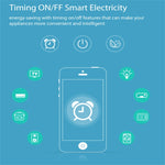 Tomada Inteligente WiFi NEO NAS-WR06W para EUA, com Controlo Remoto de Ligação/Desligação via App e Função de Temporizador, NAS-WR06W