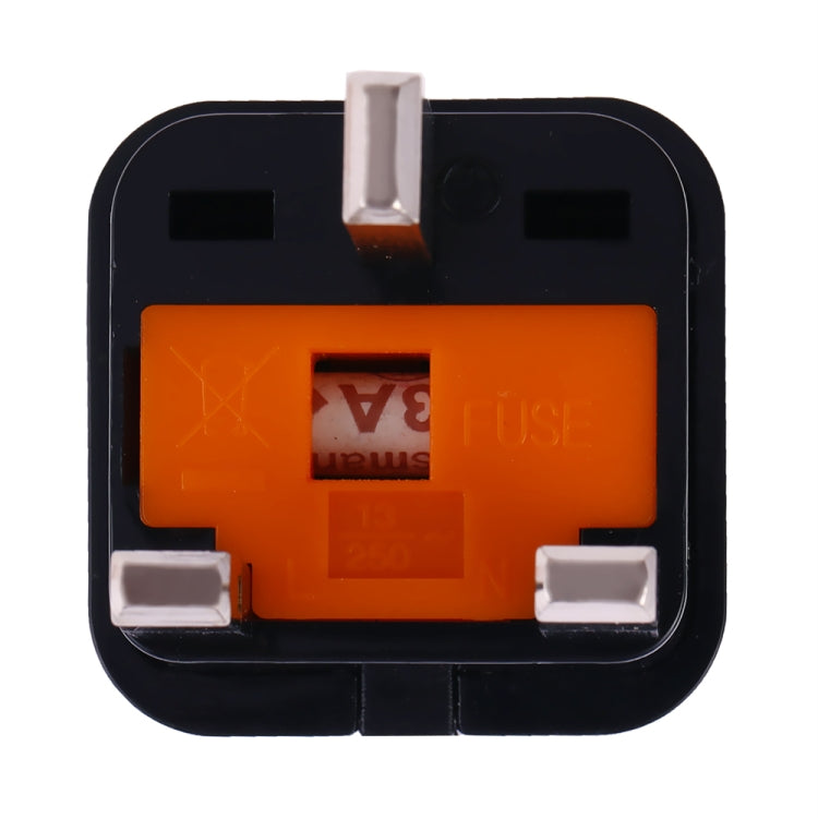 Adaptador de Energia Portátil Universal de Tomada para Ficha do Reino Unido com Fusível, Ficha do Reino Unido (com Fusível)