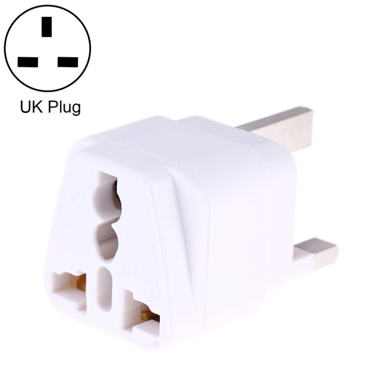 Adaptador de Energia Portátil Universal de Tomada para Ficha do Reino Unido com Fusível, Ficha do Reino Unido (com Fusível)