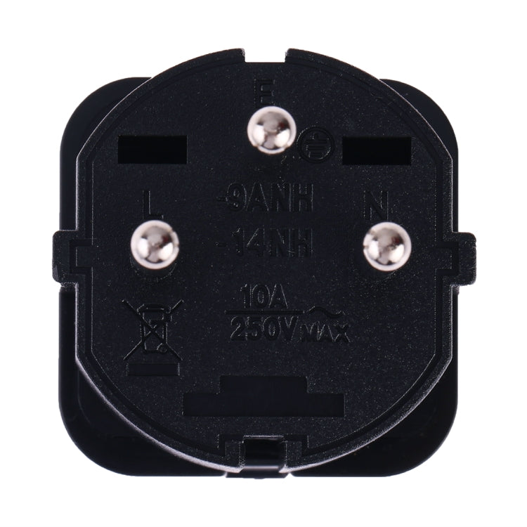 Adaptador de Energia Portátil Universal de Tomada para Ficha de Israel, Ficha de Israel