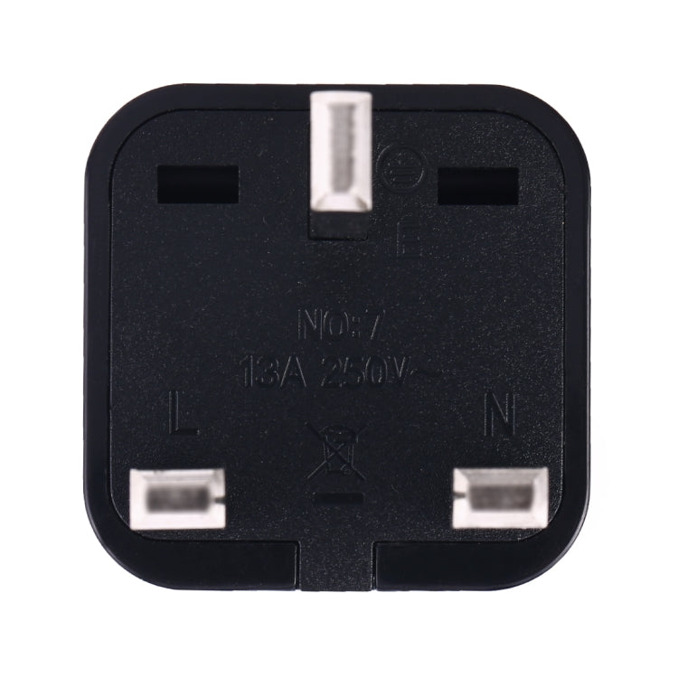 Adaptador de Energia Portátil Universal de Tomada para Ficha do Reino Unido, Ficha do Reino Unido
