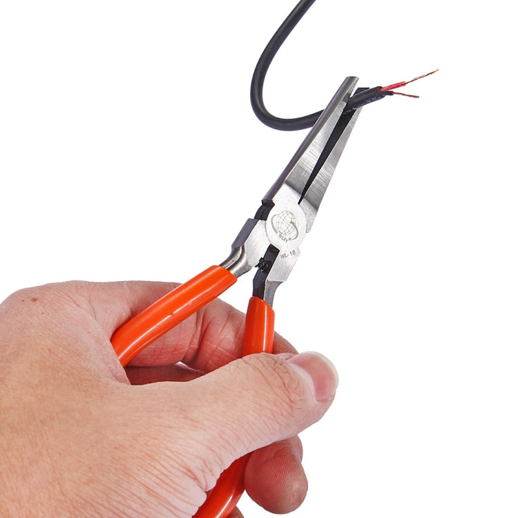 Alicate Eletrónico WLXY WL-18, Alicate de Bico Chato para Reparação, WL-18 Bico Chato