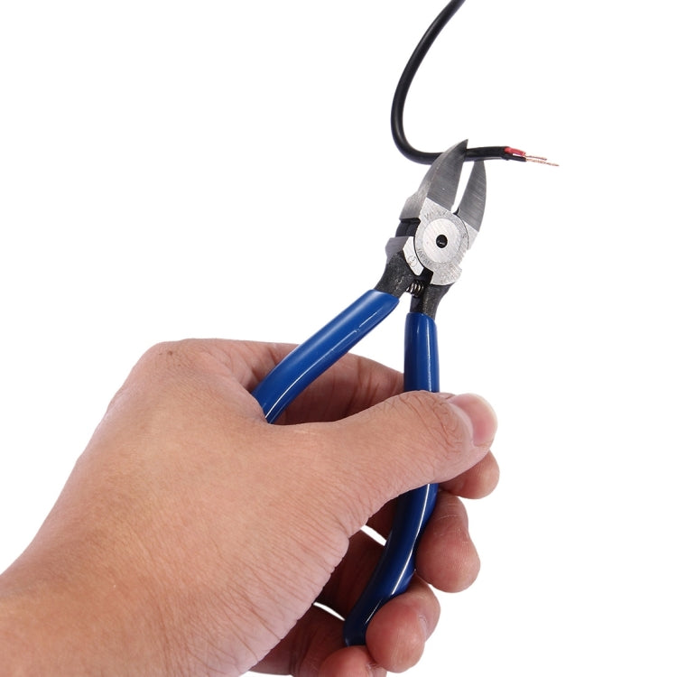 Alicate eletrónico WLXY XY725 de 5 polegadas, alicate diagonal para reparação, 5 polegadas aço carbono diagonal
