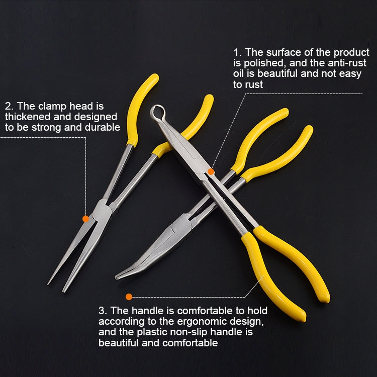 11 Inch Multi-function O-shaped Needle-nosed Pliers Hand Tool, O-shaped