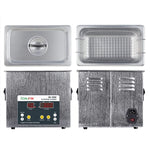 Limpeza Ultrassónica BAKU BK-2000 120W 3.36L com Ecrã LCD e Cesto, AC 220V, Plug UE, BK-2000 120W 3.36L 220V