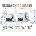 Limpeza Ultrassónica BAKU BK-2000 120W 3.36L com Ecrã LCD e Cesto, AC 220V, Plug UE, BK-2000 120W 3.36L 220V