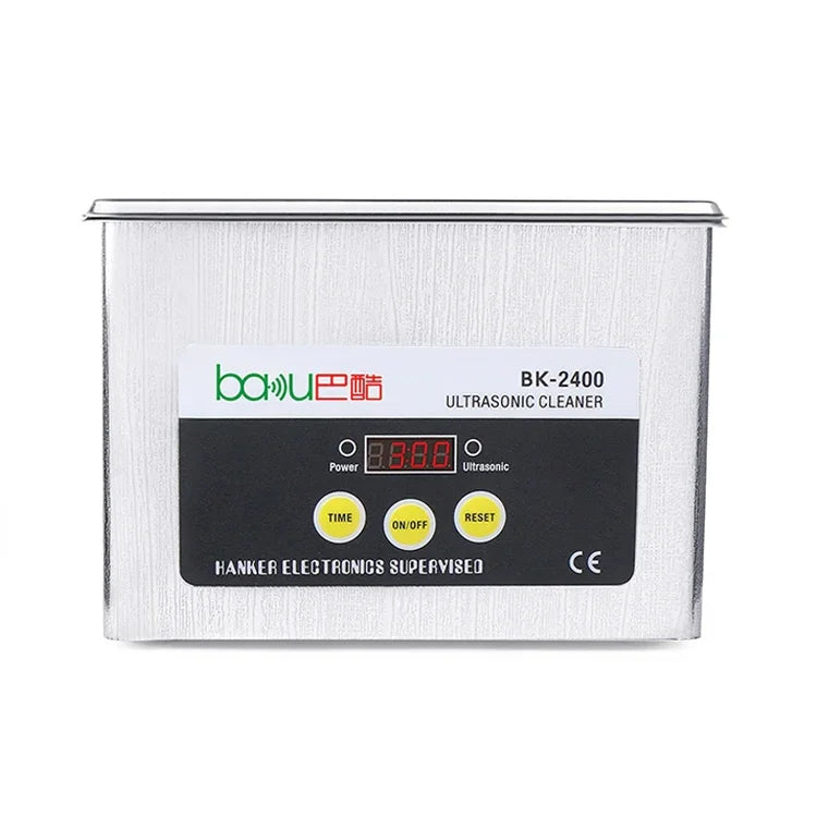 Limpeza Ultrassónica BAKU BK-2400 35W 0.8L com Ecrã LCD, AC 220V, BK-2400 35W 0.8L 220V