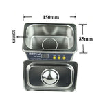 Limpeza Ultrassónica BAKU BK-3550 35W / 50W Ajustável 0.8L com Ecrã LCD, AC 110V, Plug US, BK-3550 35W / 50W 0.8L 110V