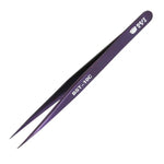 BEST BST-10C Pinça para Sobrancelhas de Ponta Extra Fina Colorida, BST-10C
