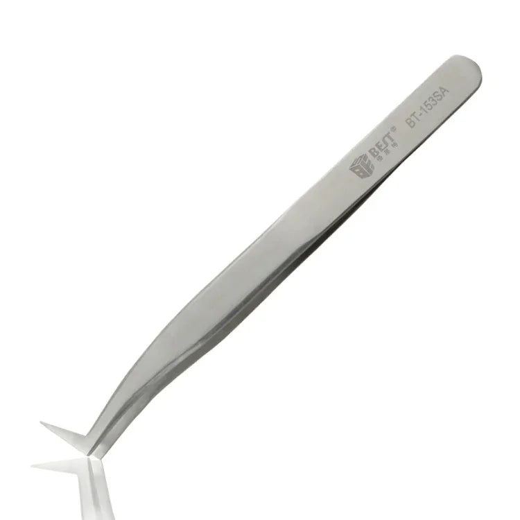 BEST BST-153SA Ferramentas de Maquilhagem para Extensão de Pestanas em Aço Inoxidável Curvo