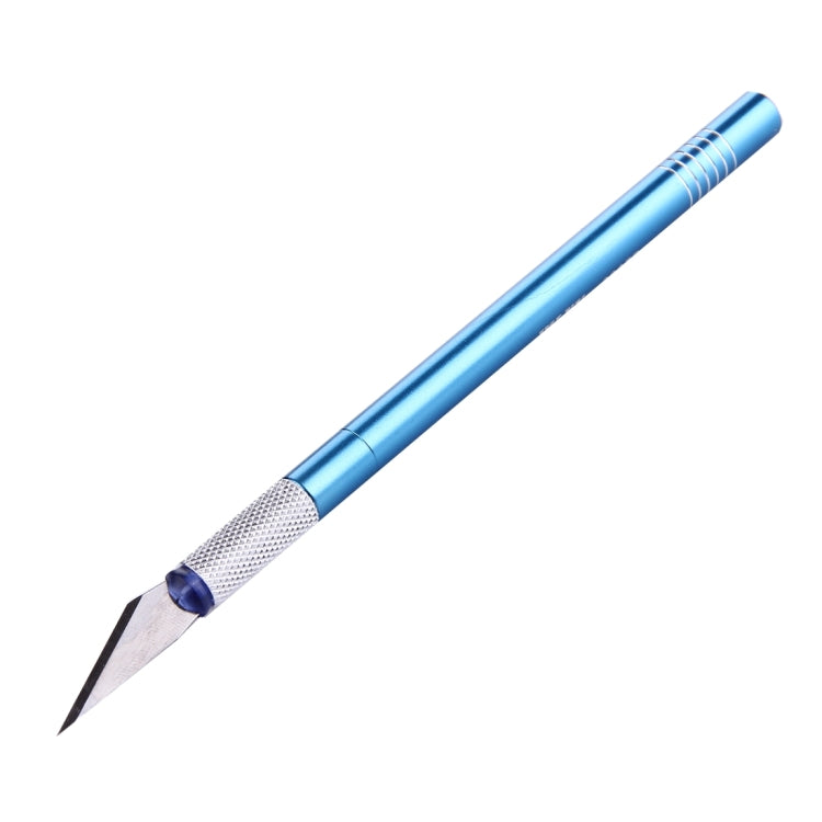 WLXY-9307B Faca de Escultura em Metal Ferramenta Profissional de Reparação de Telemóveis com 8 Lâminas, WLXY-9307B