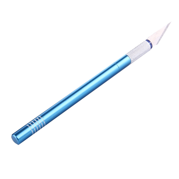 WLXY-9307B Faca de Escultura em Metal Ferramenta Profissional de Reparação de Telemóveis com 8 Lâminas, WLXY-9307B